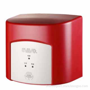 Red Color Sensor Hand Dryer V-182